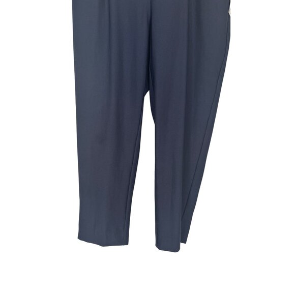 NWT Tail White Label Size 16 Womens Navy Golf UPF 50+ Pull-On Ankle Pants - Picture 8 of 16